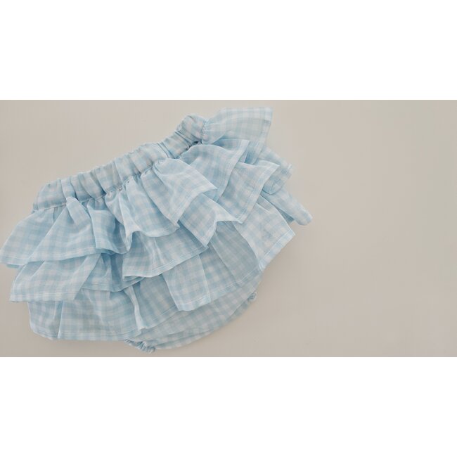 C by Lou Exclusive Bloomer Cilou blauw chiffon