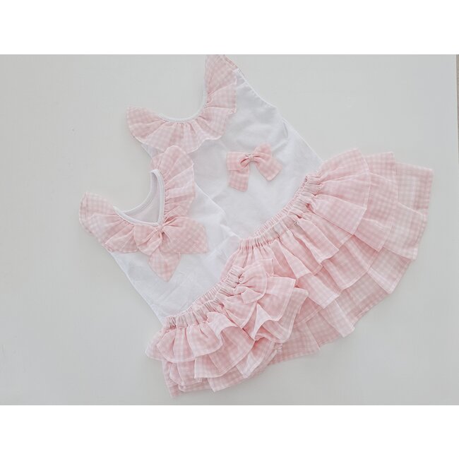 C by Lou Exclusive T-shirt Cilou roze chiffon