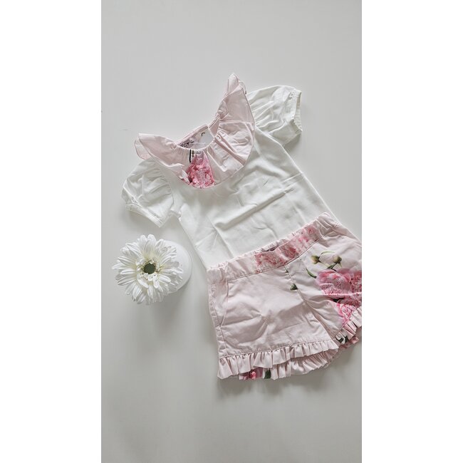 Shortje roze Fleur