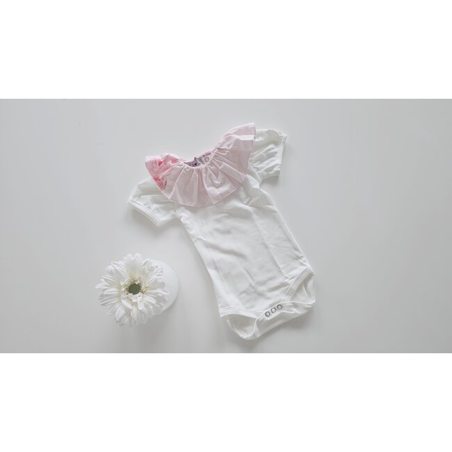 Body/ T-shirt Fleur roze