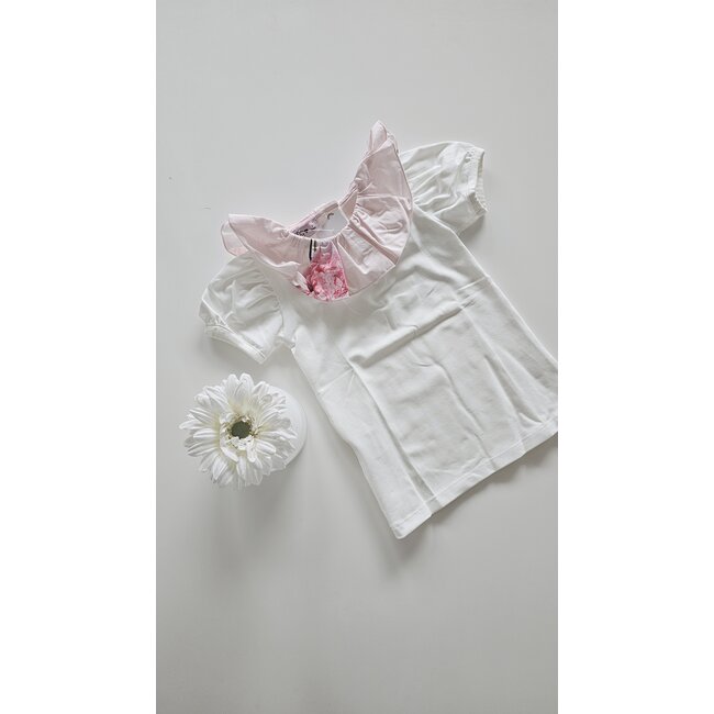 Body/ T-shirt Fleur roze