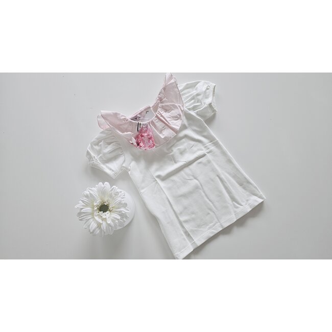 Body/ T-shirt Fleur roze