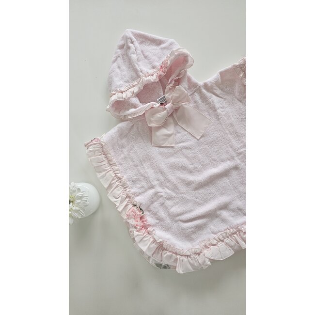 Poncho Fleur roze