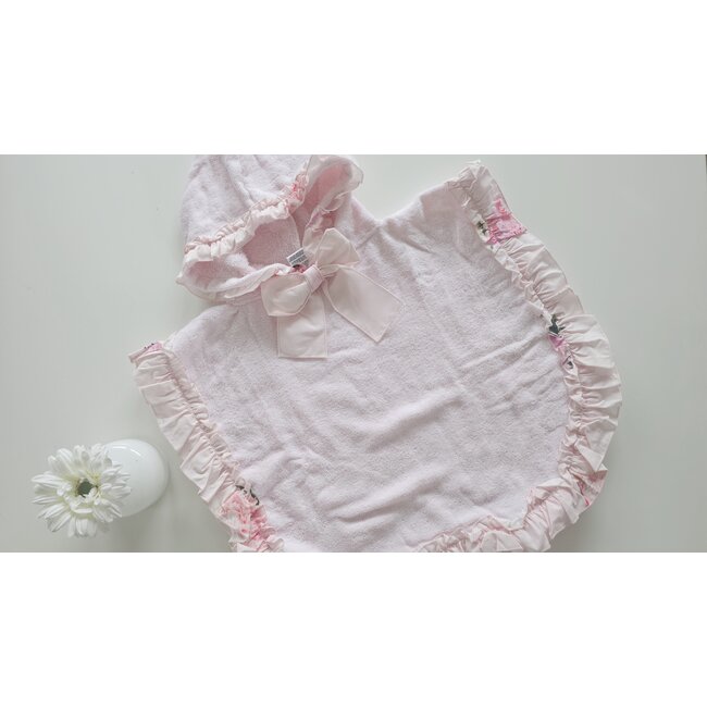Poncho Fleur roze