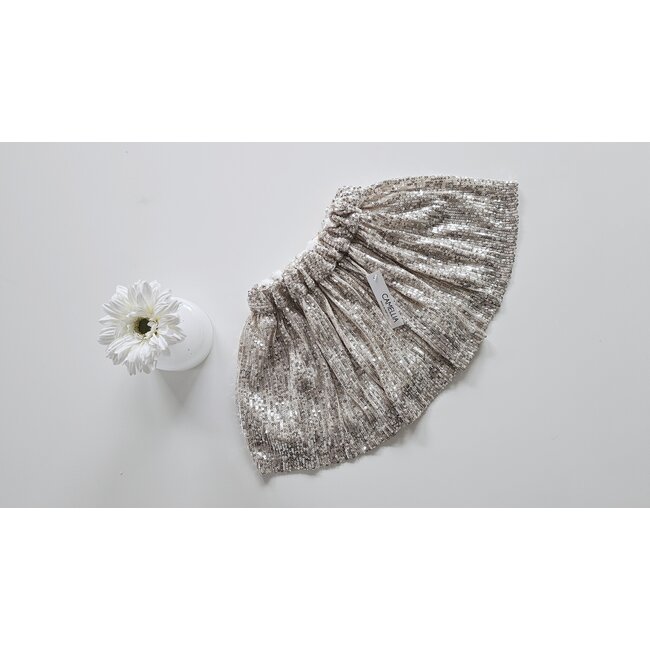 Camellia boutique Rokje Sparkle goud