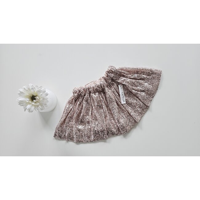 Camellia boutique Rokje Sparkle roze