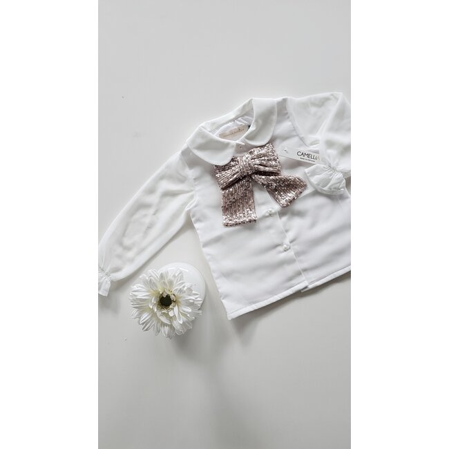 Camellia boutique Blouse Sparkle roze