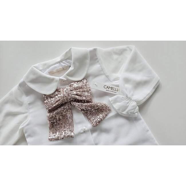 Camellia boutique Blouse Sparkle roze