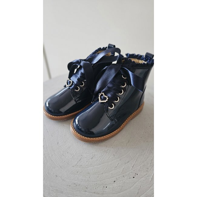 Andanines Laarsjes Amber blauw