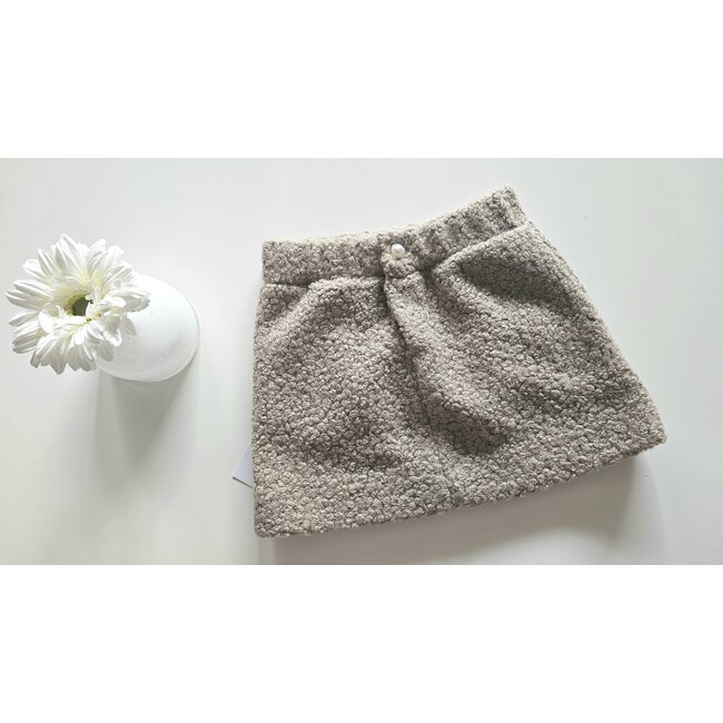 Puro Mimo Rokje Gisele beige bruin