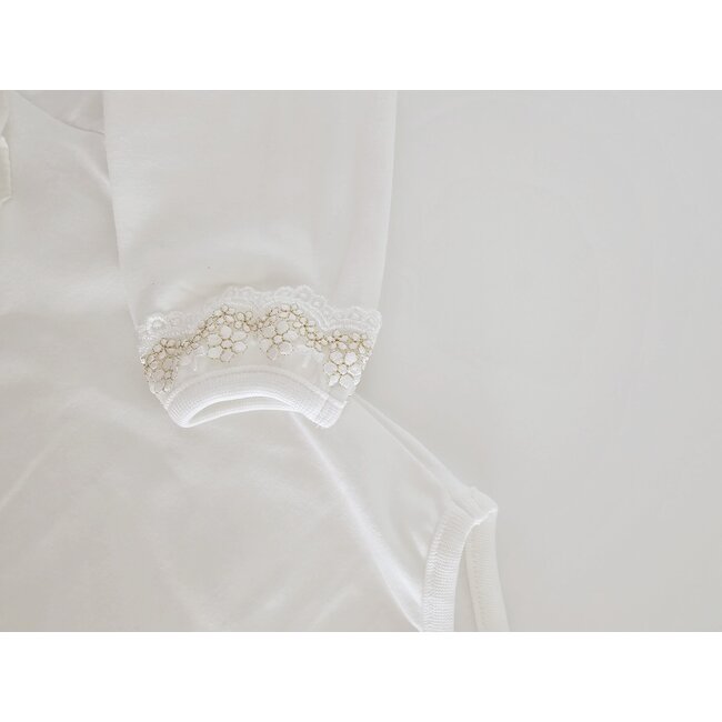 Cordel Body Lita lange mouw ivoor