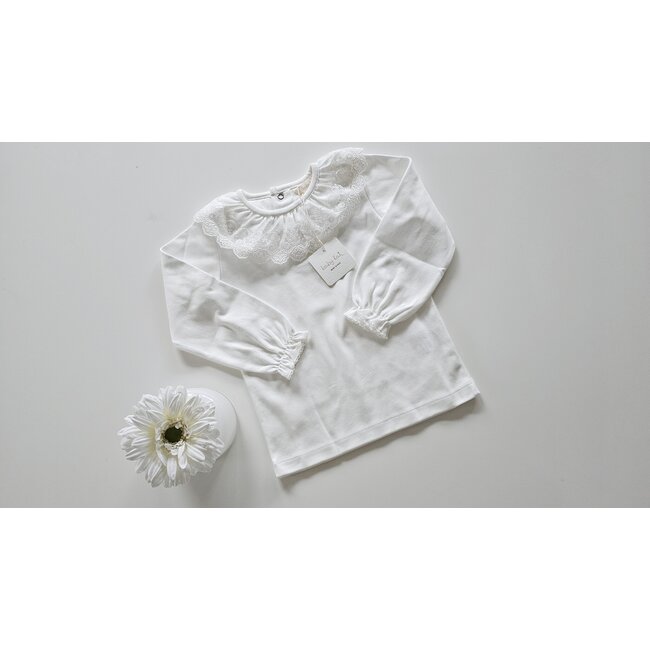 Laivicar T-shirt Rosita lange mouw ivoor