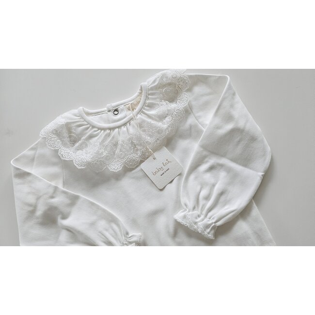 Laivicar T-shirt Rosita lange mouw ivoor