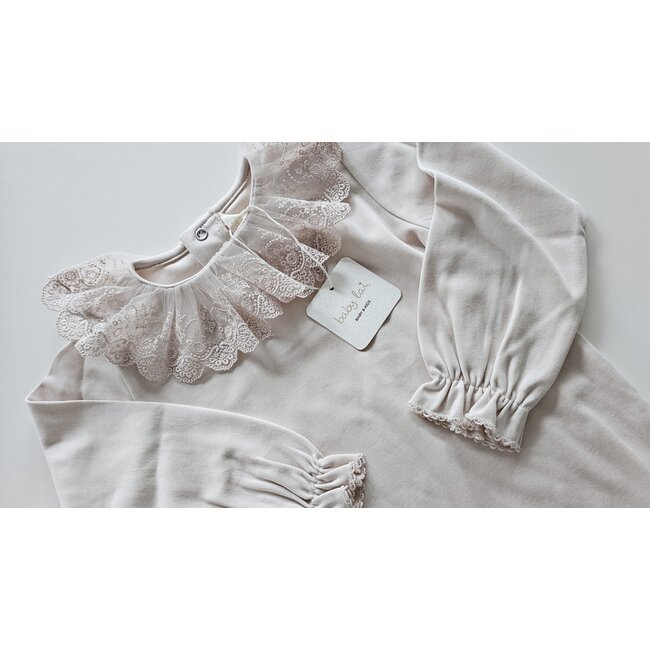 Laivicar T-shirt Rosita lange mouw beige