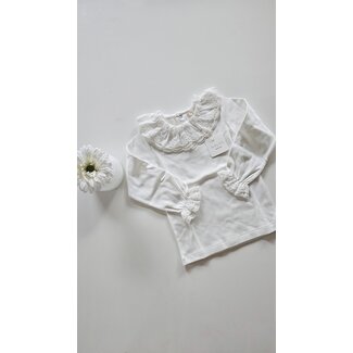 Laivicar T-shirt Luna lange mouw ivoor