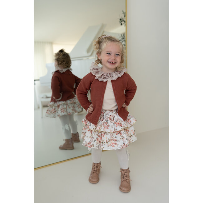 Laivicar T-shirt Rosita lange mouw beige