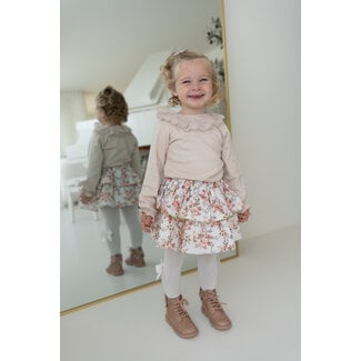 Laivicar T-shirt Rosita lange mouw beige