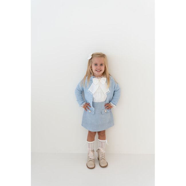 Mac ilusión Cardigan Marta blauw