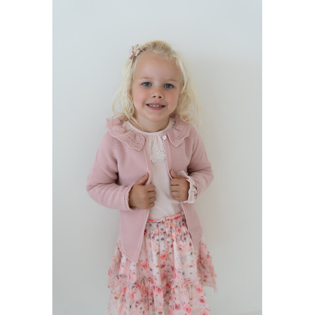 Mac ilusión Cardigan Marta Vintage roze