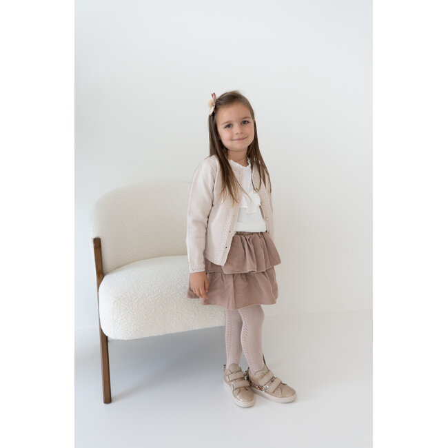 Artesania Granlei Cardigan Maere zandkleur