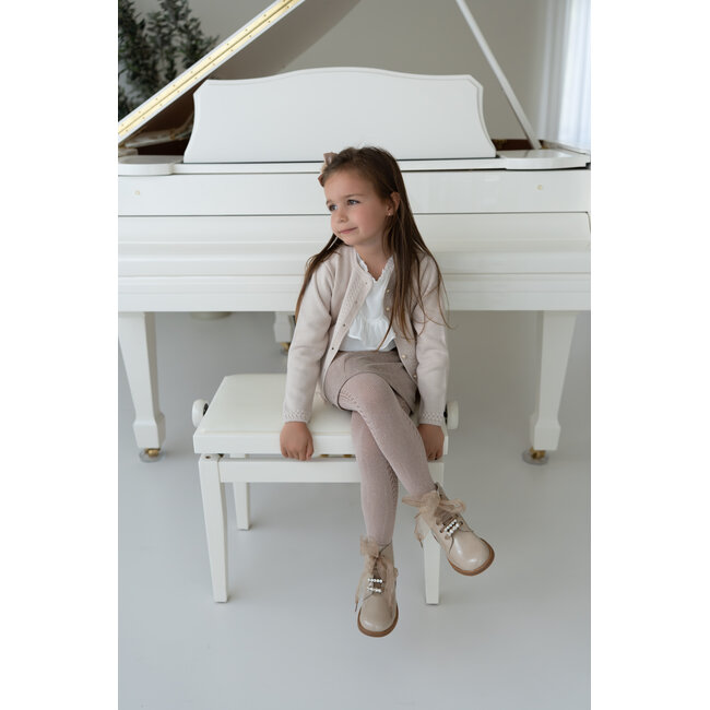 Artesania Granlei Cardigan Maere zandkleur