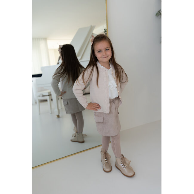 Artesania Granlei Cardigan Maere zandkleur