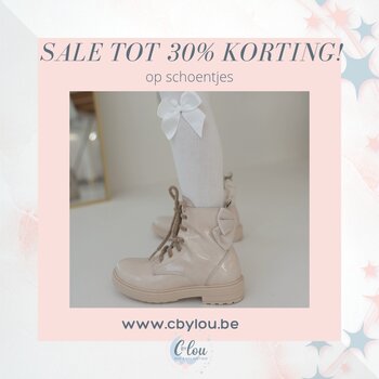 Tot 30% korting op schoentjes