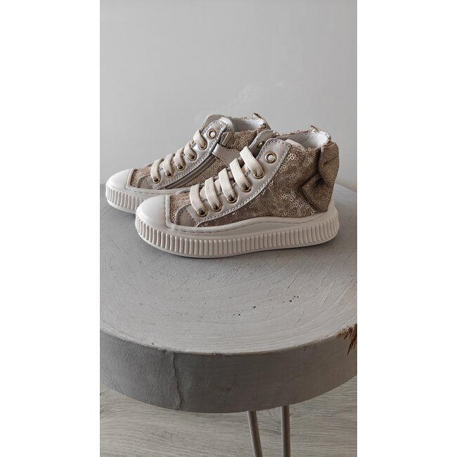 Beberlis Hoge sneaker Nora Glitter