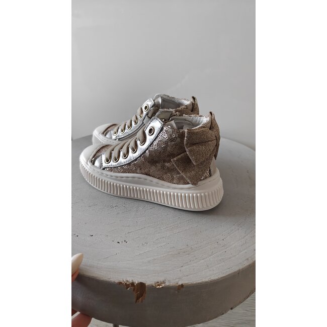 Beberlis Hoge sneaker Nora Glitter