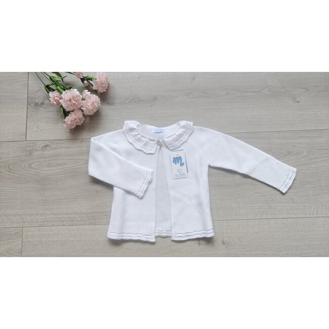 Mac ilusión Cardigan Carla wit