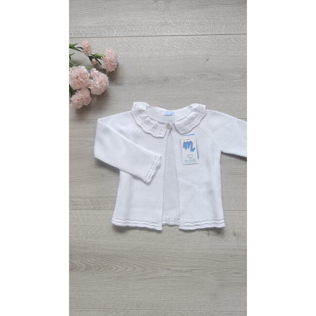 Mac ilusión Cardigan Carla wit