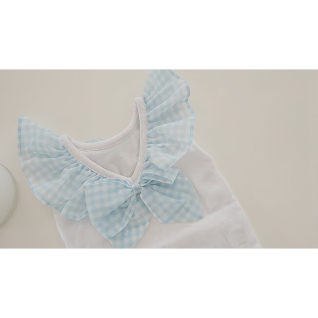 C by Lou Exclusive Body Cilou blauw chiffon