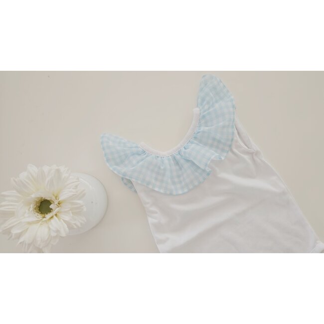 C by Lou Exclusive Body Cilou blauw chiffon