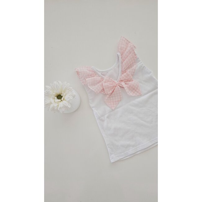 C by Lou Exclusive T-shirt Cilou roze chiffon