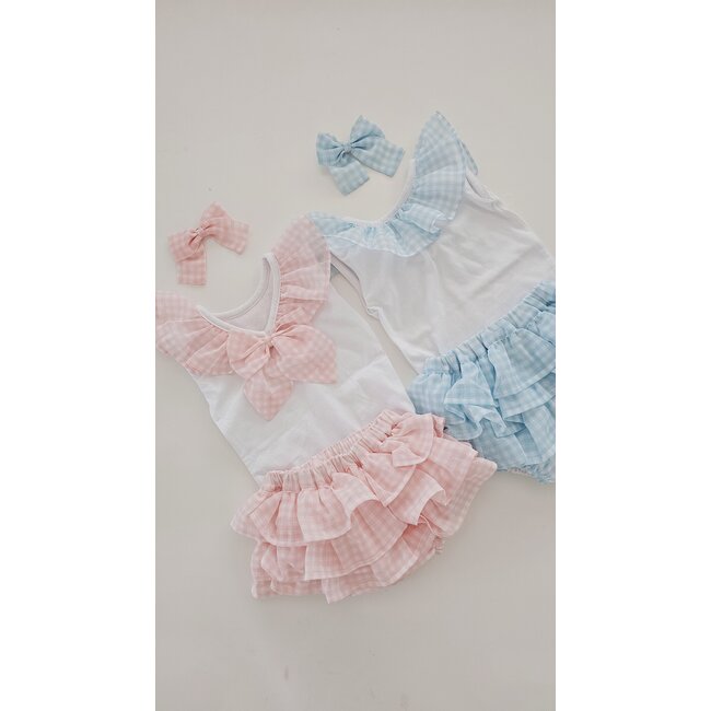 C by Lou Exclusive Bloomer Cilou roze chiffon