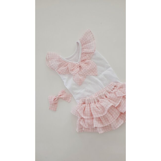 C by Lou Exclusive Bloomer Cilou roze chiffon