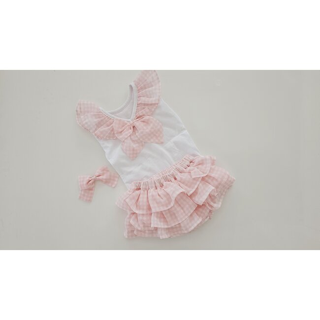 C by Lou Exclusive Bloomer Cilou roze chiffon