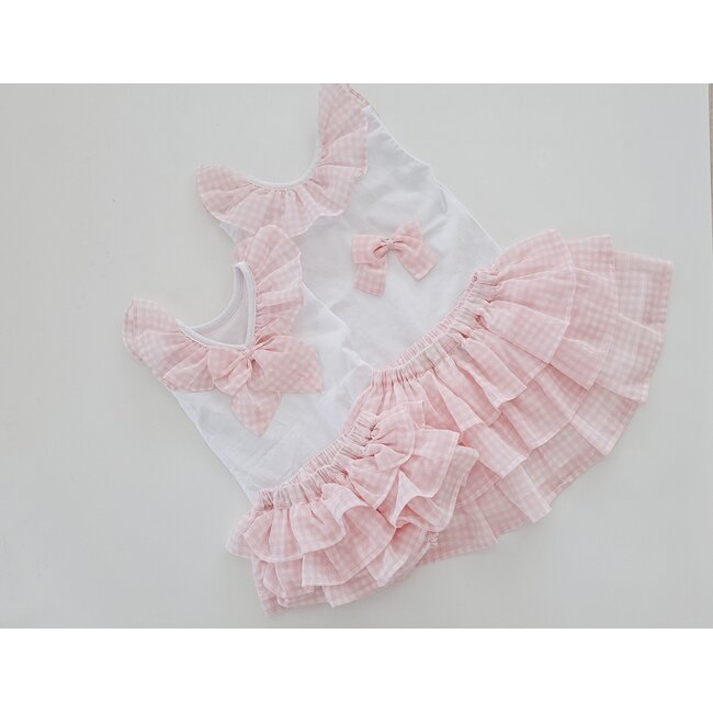 C by Lou Exclusive Bloomer Cilou roze chiffon