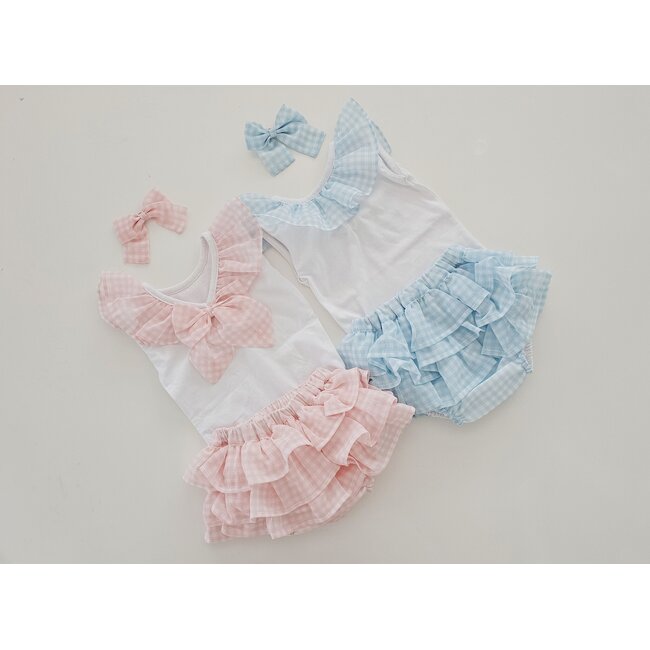 C by Lou Exclusive Bloomer Cilou roze chiffon