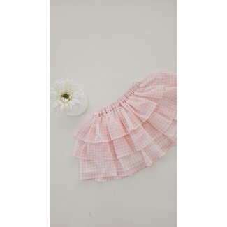 C by Lou Exclusive Rokje Cilou roze chiffon