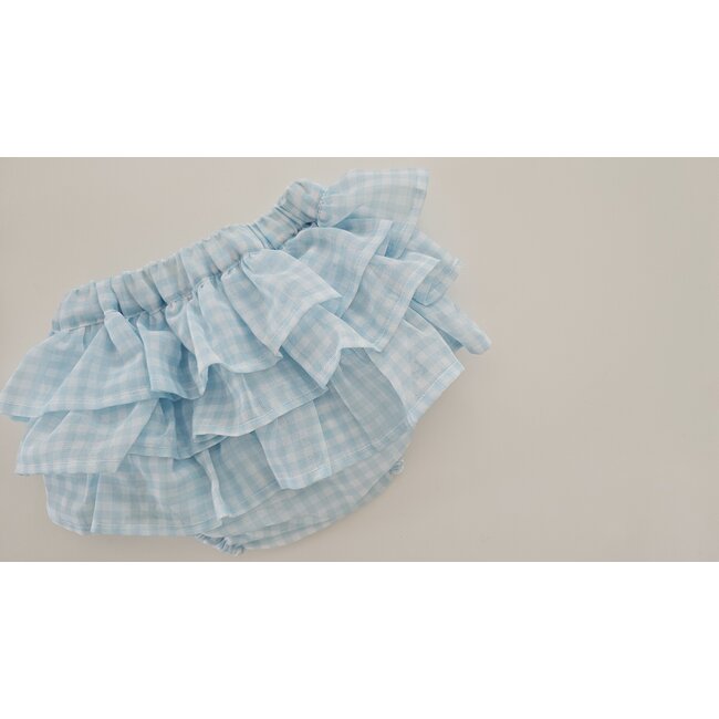 C by Lou Exclusive Bloomer Cilou blauw chiffon