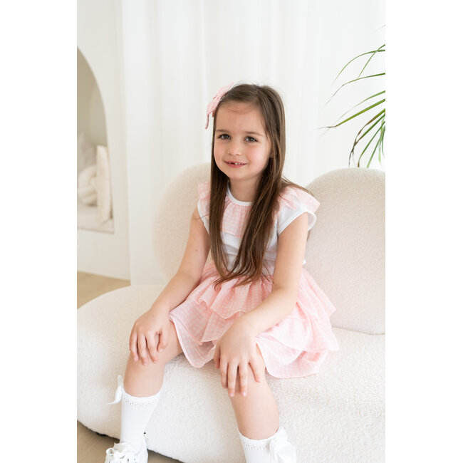 C by Lou Exclusive Rokje Cilou roze chiffon