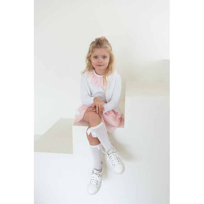 C by Lou Exclusive Rokje Cilou roze chiffon