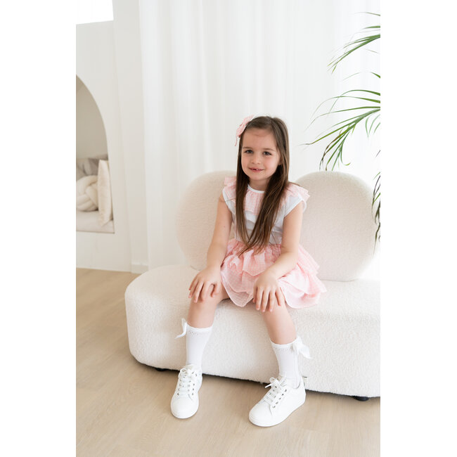 C by Lou Exclusive T-shirt Cilou roze chiffon