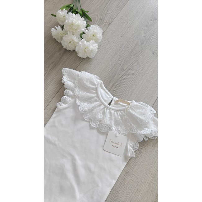 Laivicar Body Rosita korte mouw ivoor