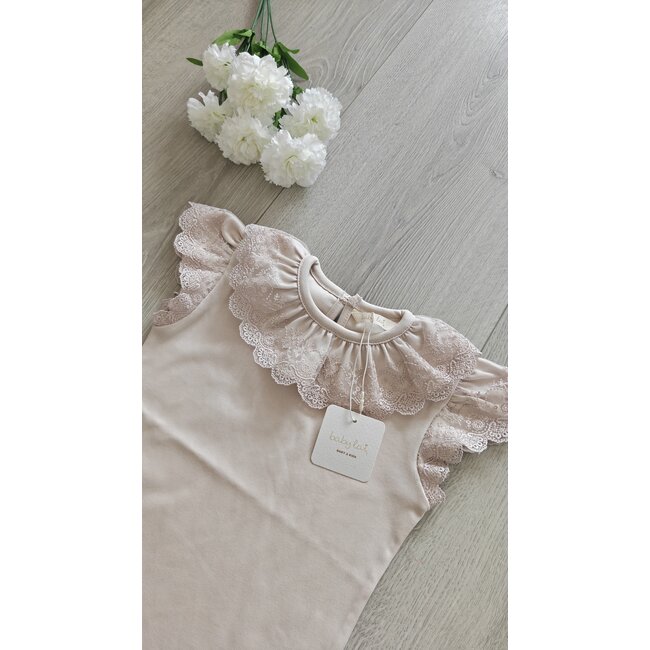 Laivicar T-shirt Rosita korte mouw beige