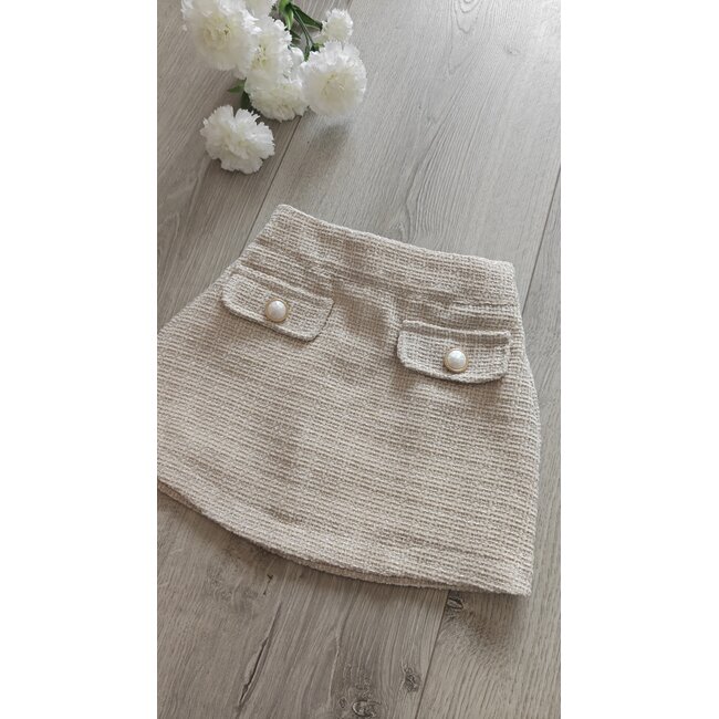 Be Chic Rokje Alena beige