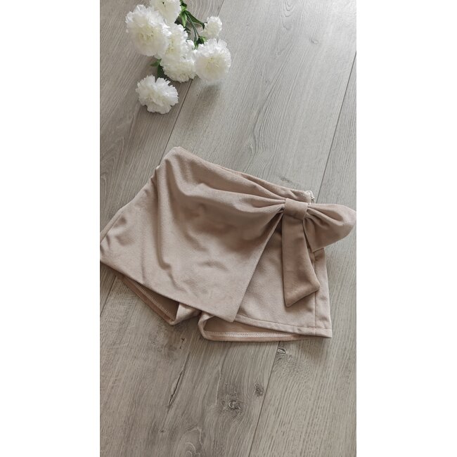 Be Chic Shortrokje Noélie beige