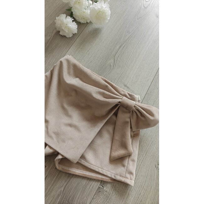 Be Chic Shortrokje Noélie beige