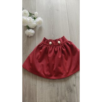 Be Chic Rokje Eliora rood
